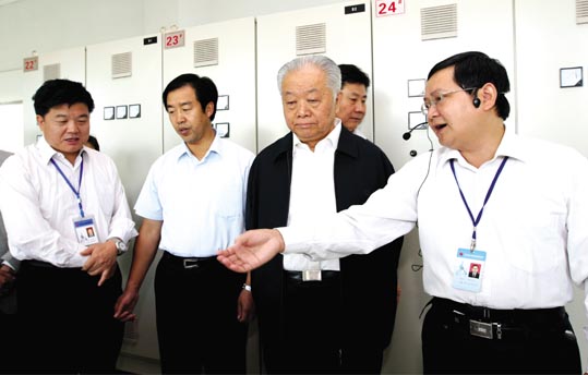 盛华仁来集团公司考察