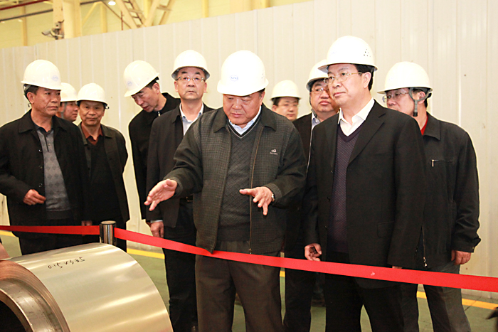 宁夏回族自治区人大常委会调研组到中色东方集团公司调研