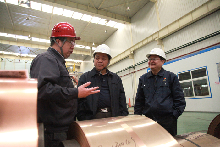 中国有色集团副总经理严弟勇到中色东方调研