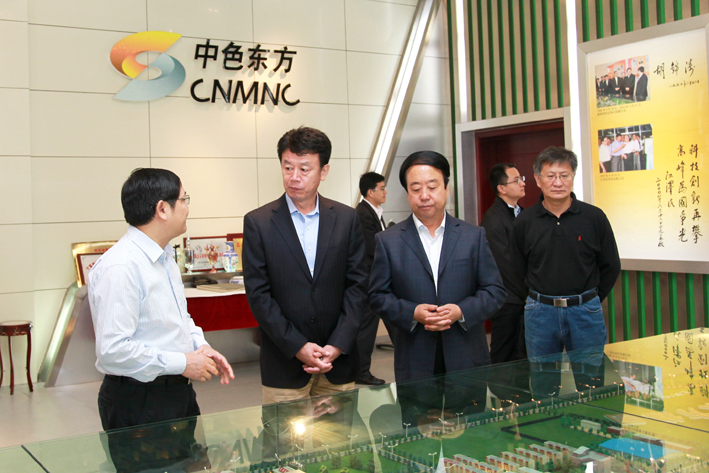 人社部副部长、国家外专局局长张建国到中色东方集团公司调研