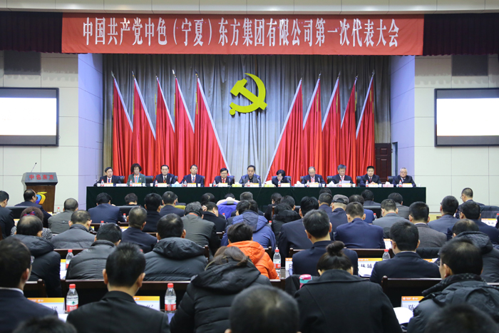 中色东方集团公司第一次党代会胜利召开