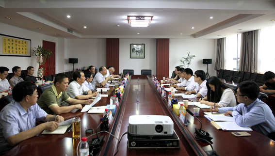 严弟勇来集团公司调研