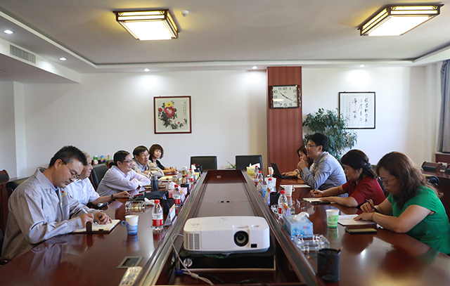 有研科技集团来中色东方集团调研