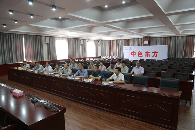 公司参加中国有色集团党委“不忘初心、牢记使命”主题教育理论学习中心组扩大视频会议