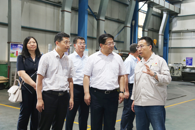 王仁堂来集团公司调研