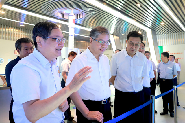 自治区副主席刘可为来集团公司调研