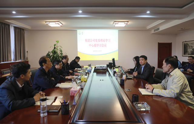 集团公司党委理论学习中心组专题学习风险合规管理