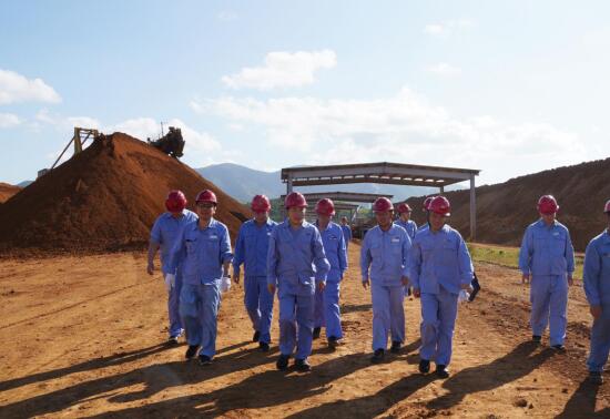 董长清总经理赴缅甸镍业开展调研