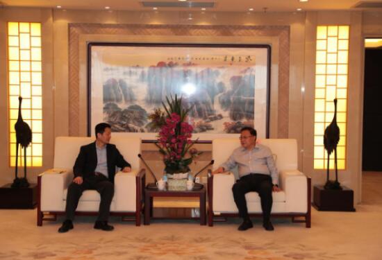 王彤宙董事长会见上海市副市长吴清一行
