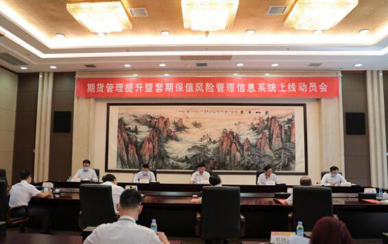 中国有色集团召开期货管理提升暨套期保值风险管理信息系统上线动员会