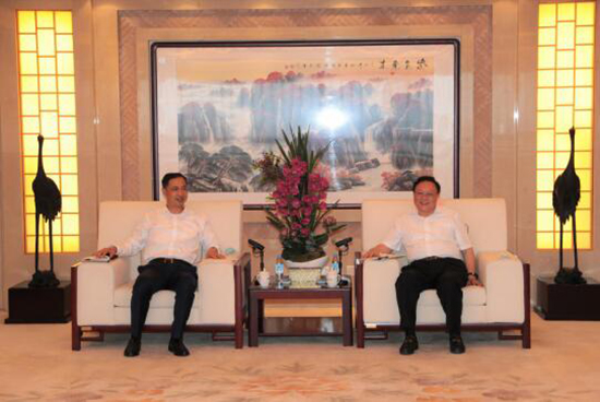 王彤宙董事长会见山西省副省长卢东亮一行