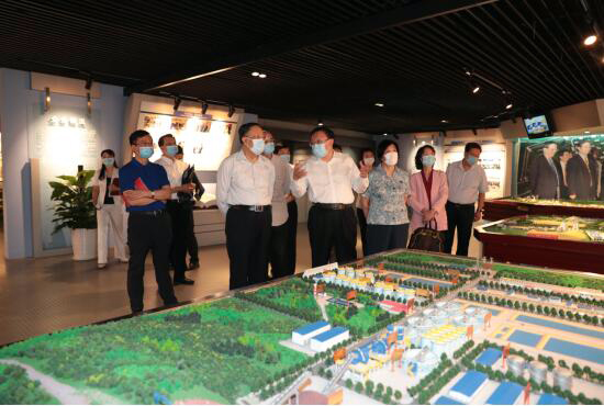 全国政协港澳台侨委员会调研组到中国有色集团调研指导