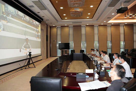 中国有色集团召开海外企业视频连线会议