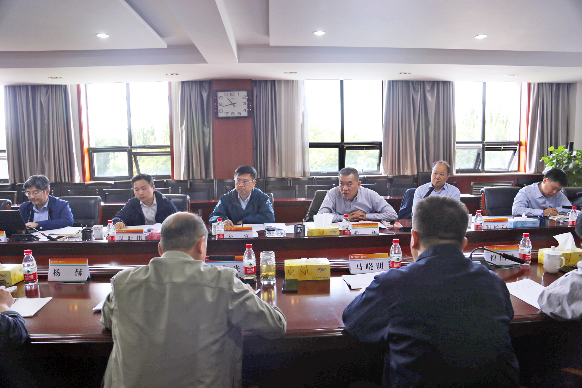 安宜总会计师来中色东方集团调研