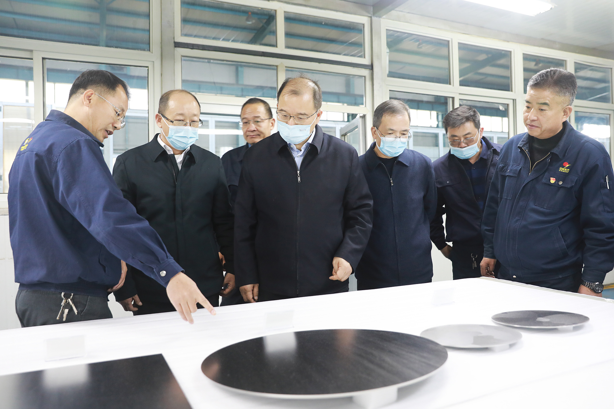 奚正平董事长来集团公司调研