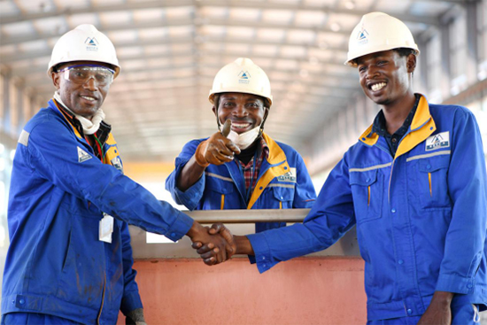 “提质增效创新高”系列报道之一：“典范企业” 业绩非凡——中色迪兹瓦投产第一年超额完成指标