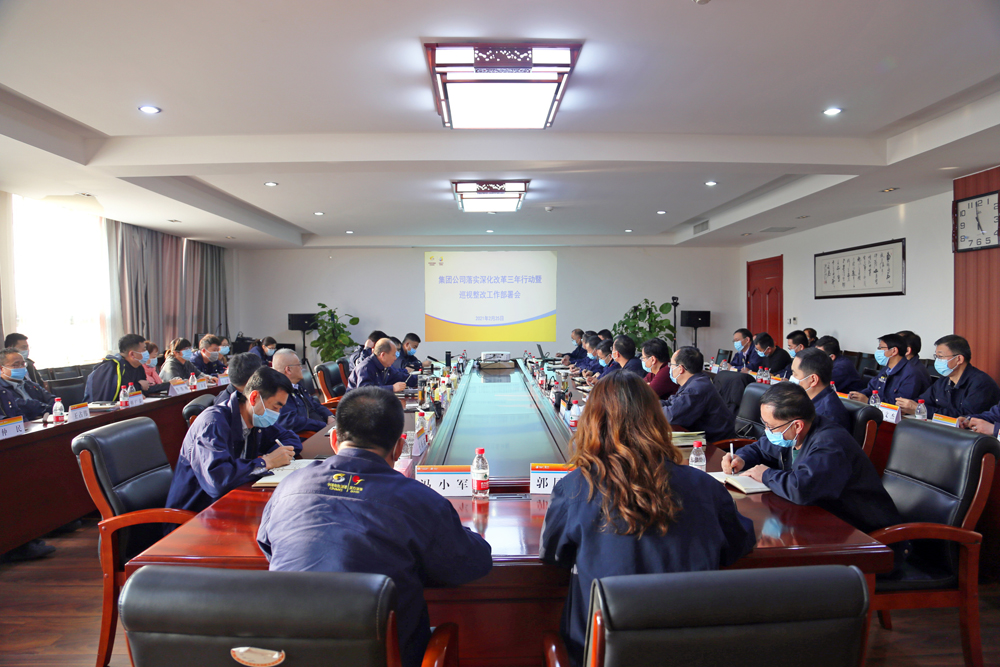 闻令而动，干字当头，集团公司坚决完成深化改革三年行动和巡视整改工作任务