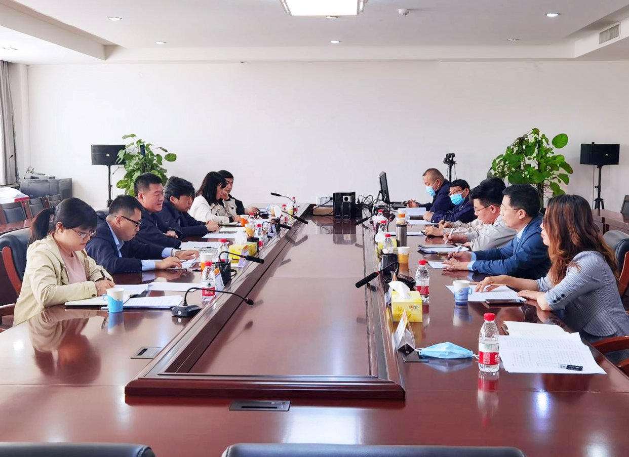 有色矿业集团财务有限公司到集团公司调研