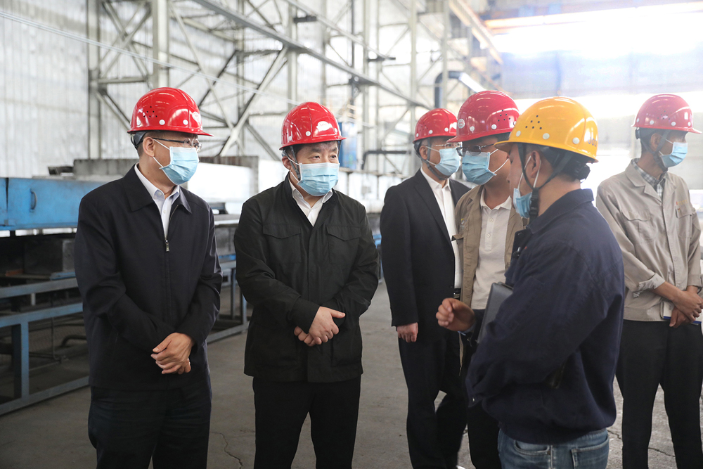 坚决做好黄河流域和贺兰山生态保护大文章——中国有色集团党委现场督导推进中色东方环保督察问题整改落实