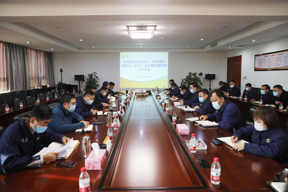 集团公司召开安全、环保委员会（扩大）会暨疫情防控工作会  