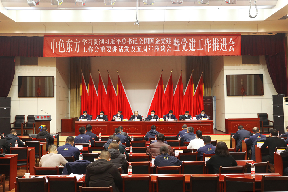 集团公司党委召开学习贯彻习近平总书记全国国企党建工作会重要讲话发表五周年座谈会