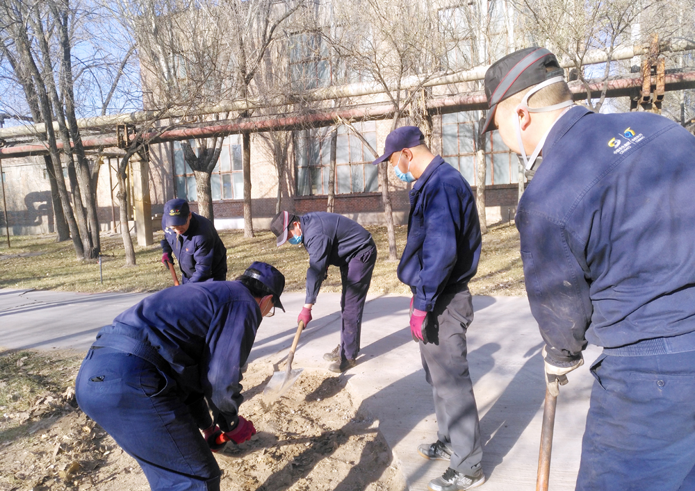 【图片新闻】中色新材机电维修分厂开展“我为群众办实事”实践活动
