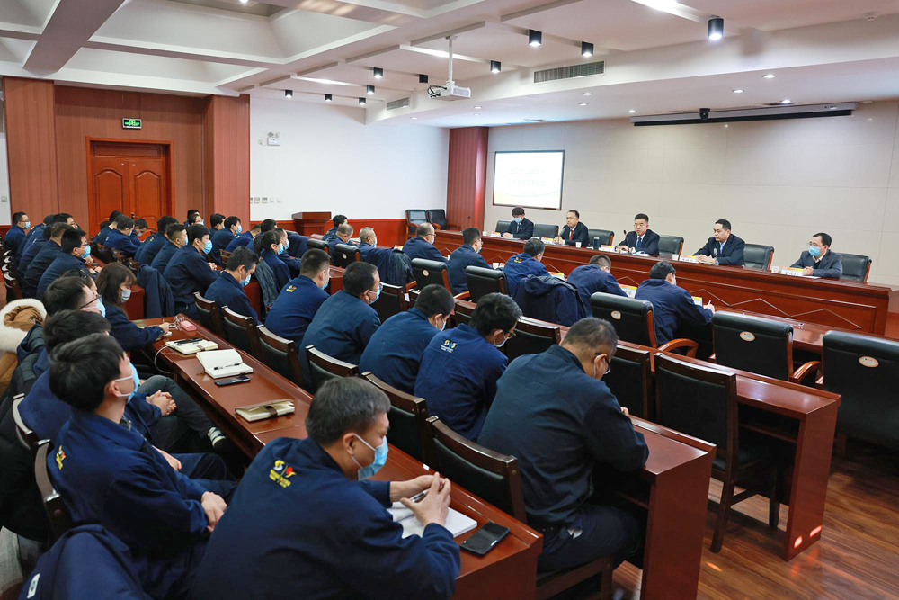 金航钛业召开2021年年终总结暨2022年工作部署会  