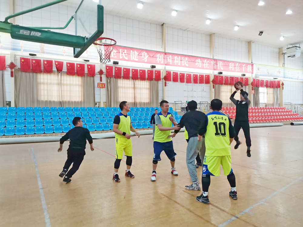 集团公司团委邀请团市委联合举办“凝聚共识 汇聚合力”团干部篮球交流赛